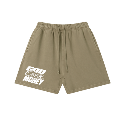 GOD OVER MONEY SHORTS