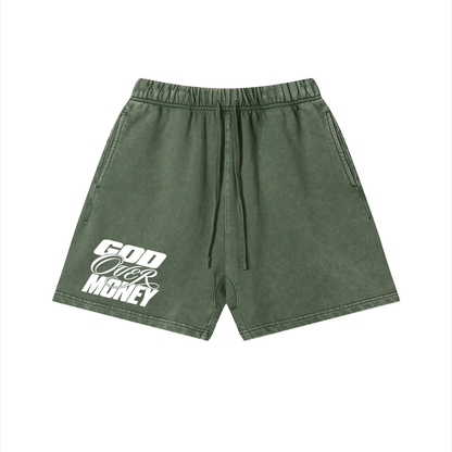 GOD OVER MONEY SHORTS